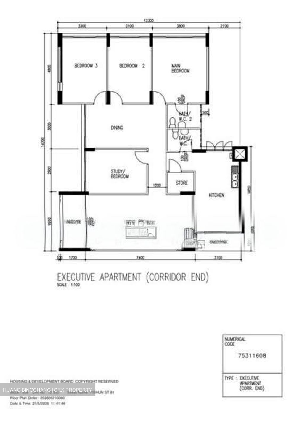 Blk 836 Yishun Street 81 (Yishun), HDB Executive #616019941